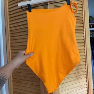 Girlfriend collective citrine swimsuit small